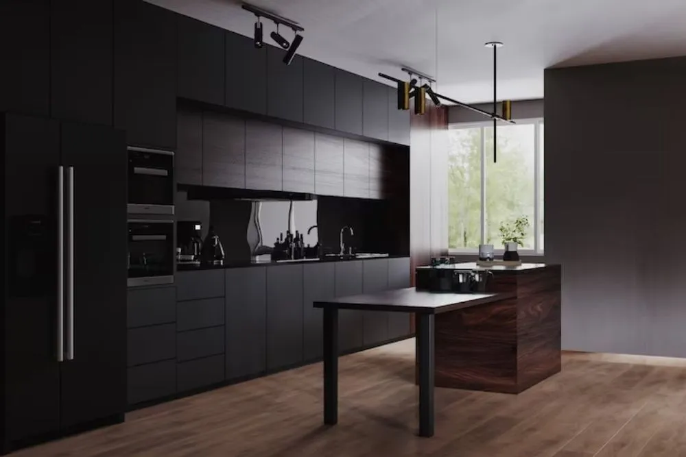 ideias-para-moveis-cozinha-preta-minimalista