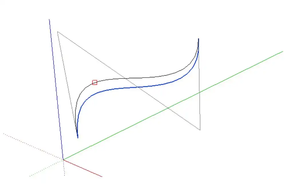 plugin-sketchup-Bezier Curve Tool